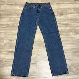 Levi's Men's Straight Leg Blue Jeans Denim Size W32 L34
